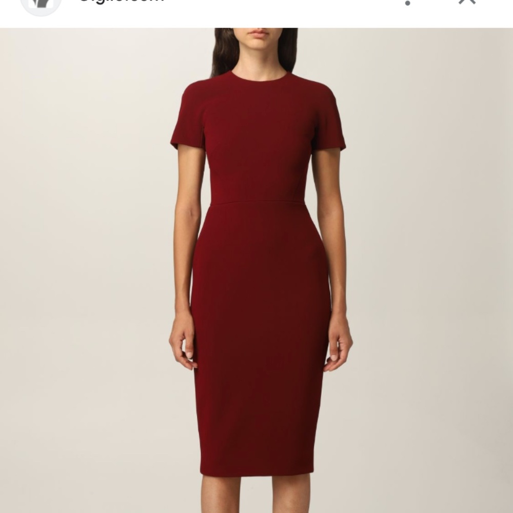 Victoria Beckham oxford/crimson  Dress